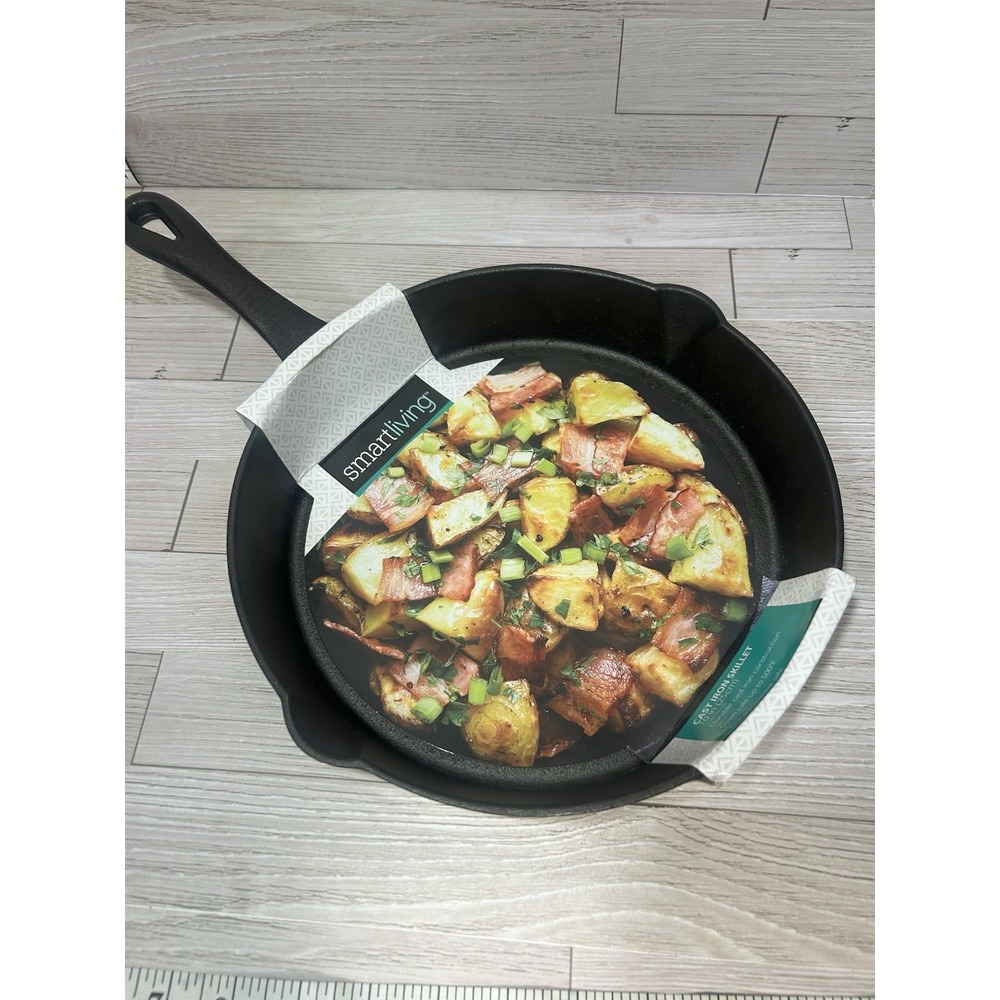 10" Smart Living Cast Iron Skillet